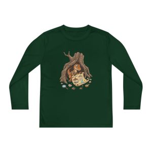 Youth Long Sleeve Tee — The Lost Dino Map Graphic
