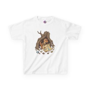 Kids T-shirt — The Lost Dino Map