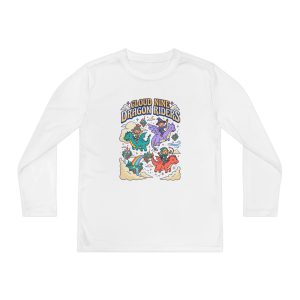 Youth Long Sleeve Tee — Cloud Nine Dragon Riders Graphic