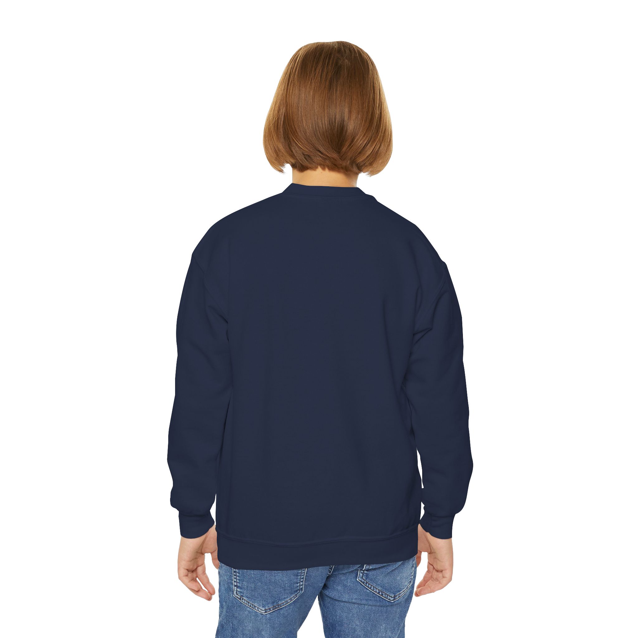 Youth Crewneck Sweatshirt — Ankylosaurus Adventure Gear Kids Pullover - Image 25