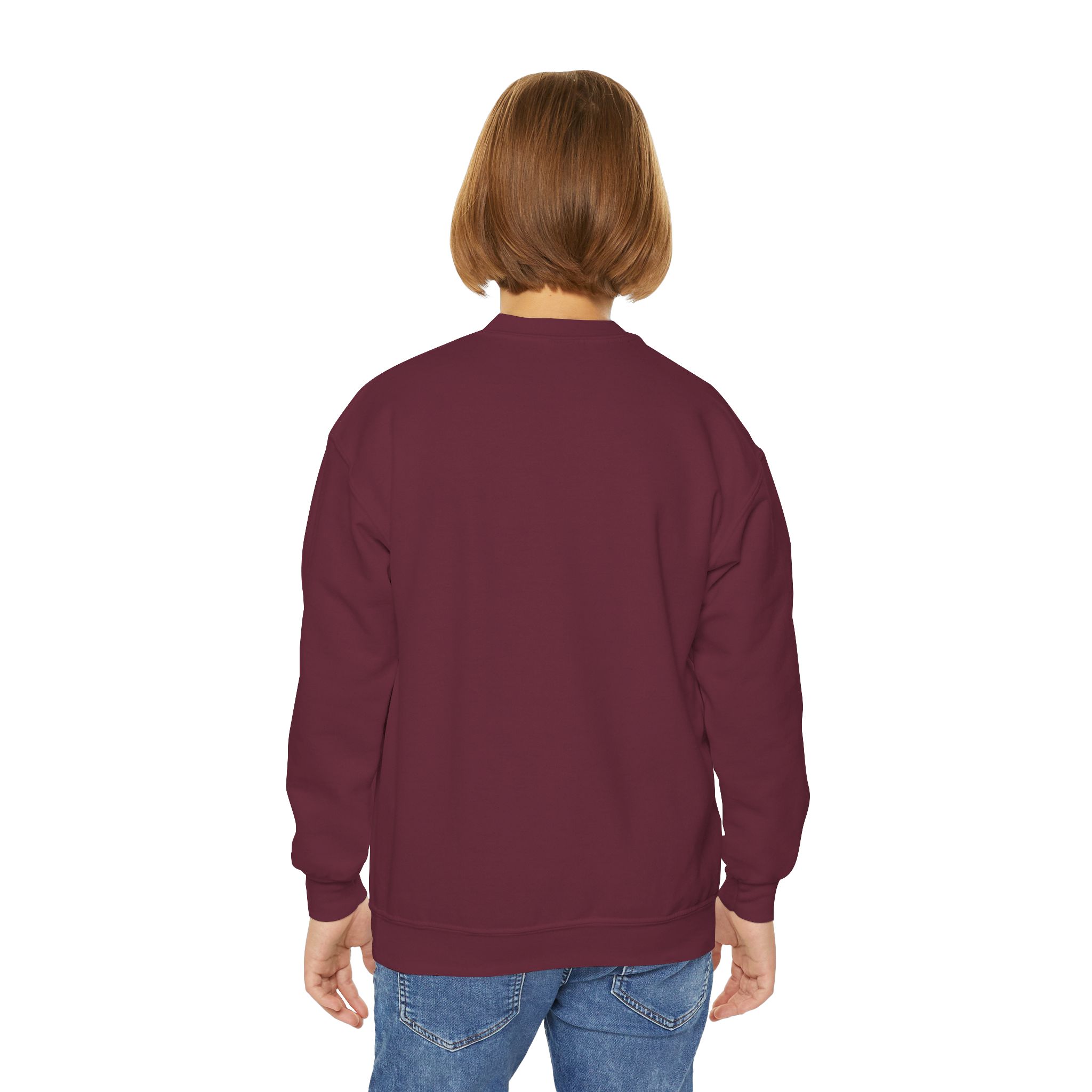 Youth Crewneck Sweatshirt — Ankylosaurus Adventure Gear Kids Pullover - Image 17