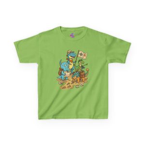 Kids Dino Pirate T‑Shirt — The Dino Explorer Club  Graphics