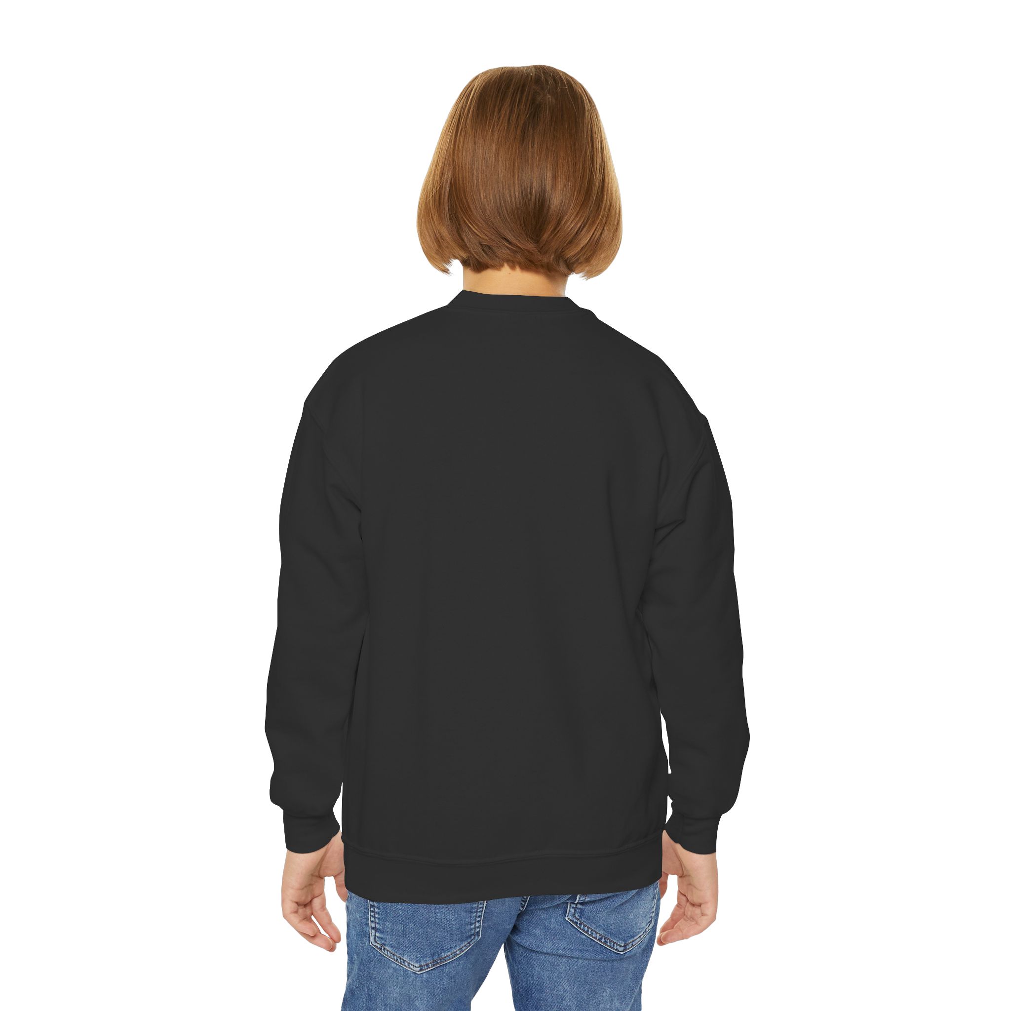 Youth Crewneck Sweatshirt — Ankylosaurus Adventure Gear Kids Pullover - Image 13