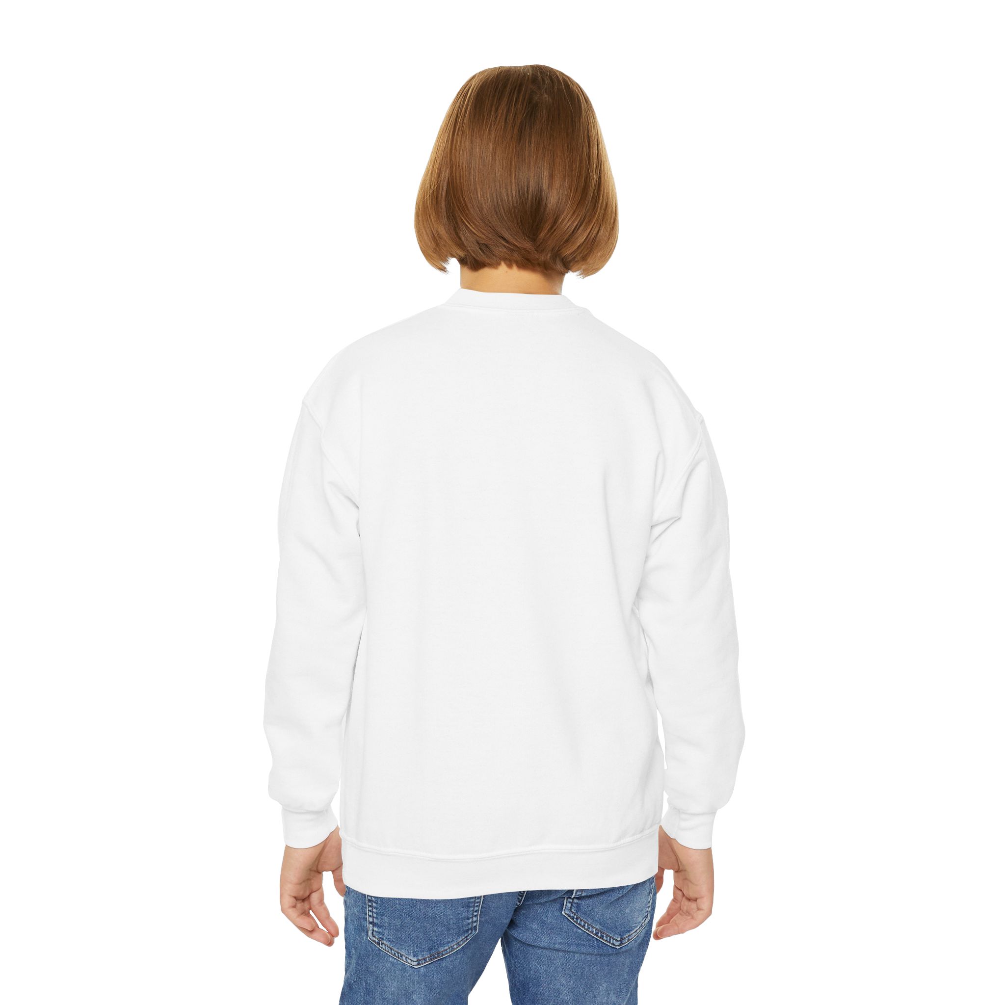 Youth Crewneck Sweatshirt — Ankylosaurus Adventure Gear Kids Pullover - Image 8