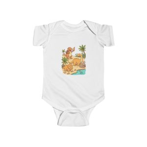 Baby Bodysuit — Dino Beach Expedition Infant Onesie