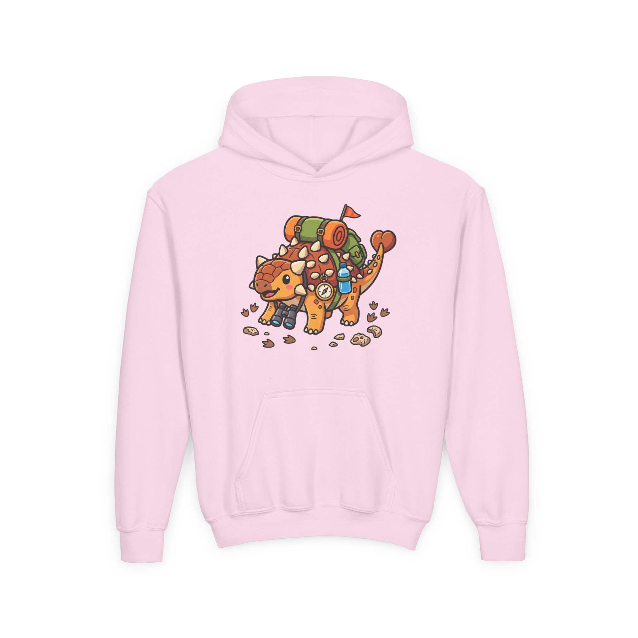 Kids Adventure Hoodie — Ankylosaurus Adventure Gear Graphic - Image 30