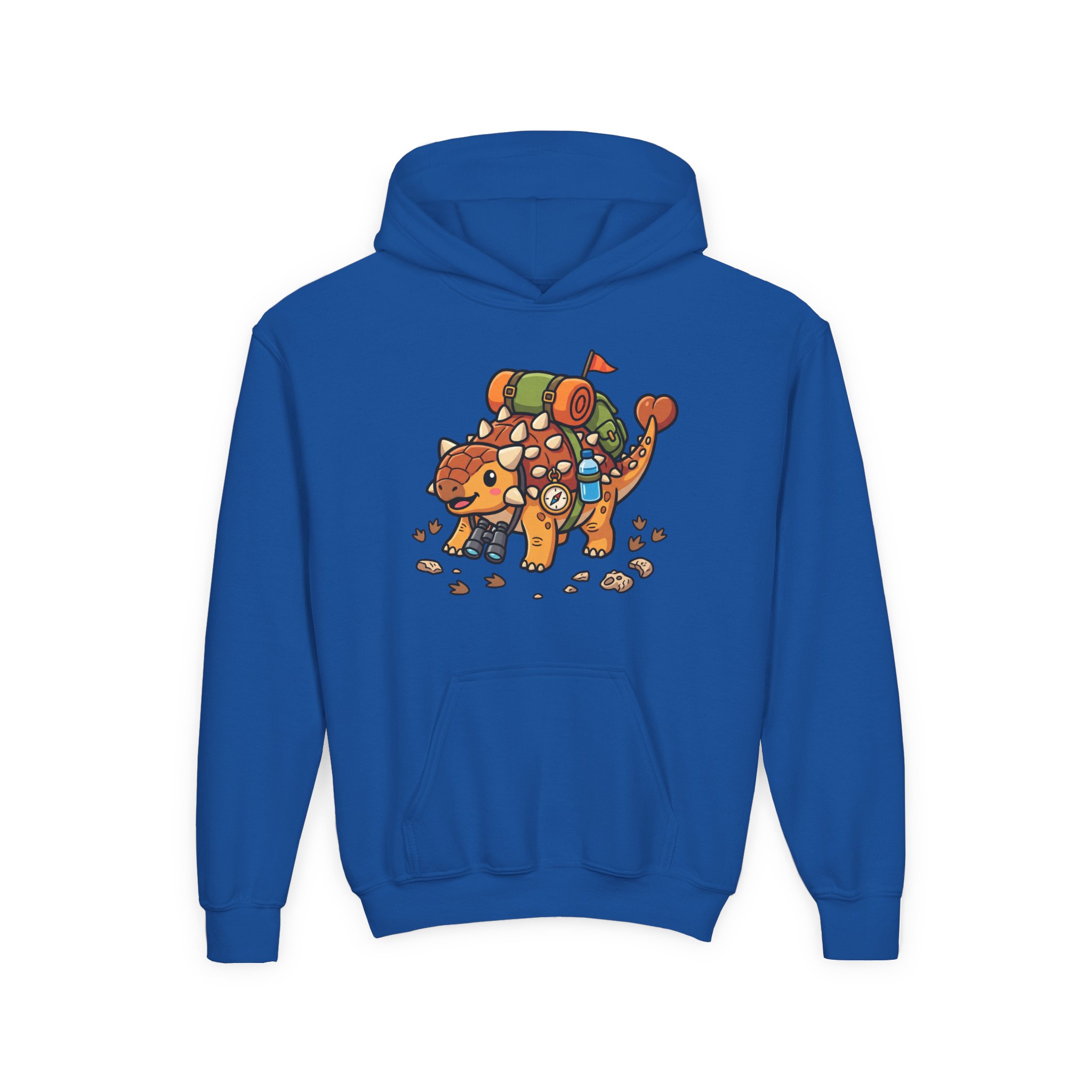Kids Adventure Hoodie — Ankylosaurus Adventure Gear Graphic - Image 22