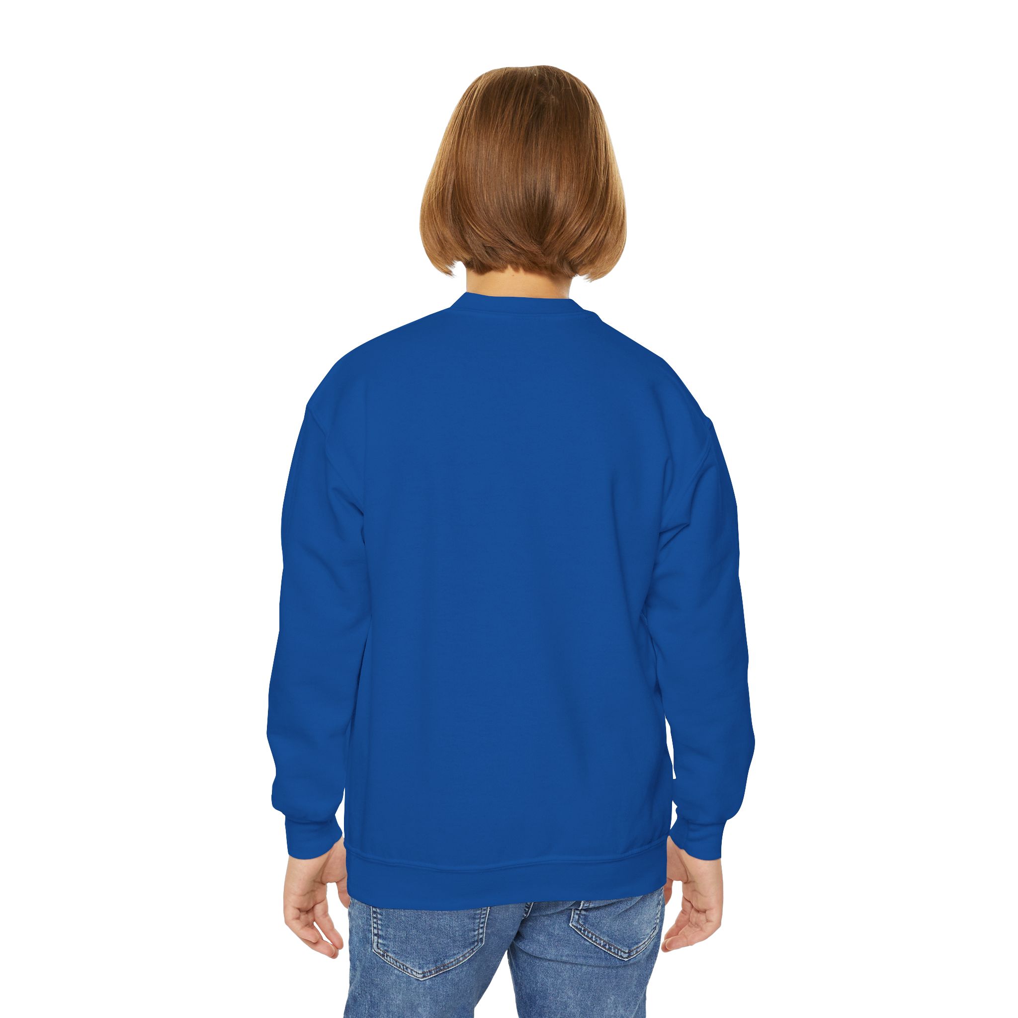 Youth Crewneck Sweatshirt — Ankylosaurus Adventure Gear Kids Pullover - Image 21