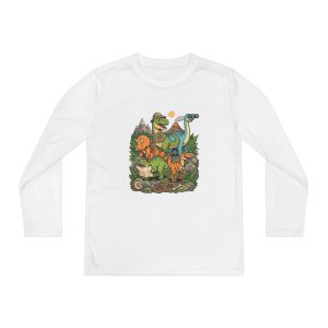 Youth Long Sleeve Tee — The Ultimate Dino Adventure Crew Graphics