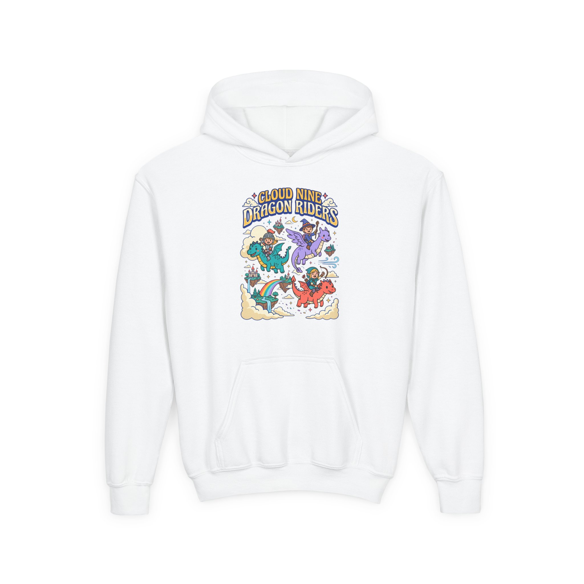 Youth Hoodie - Cloud Nine Dragon Riders Graphic