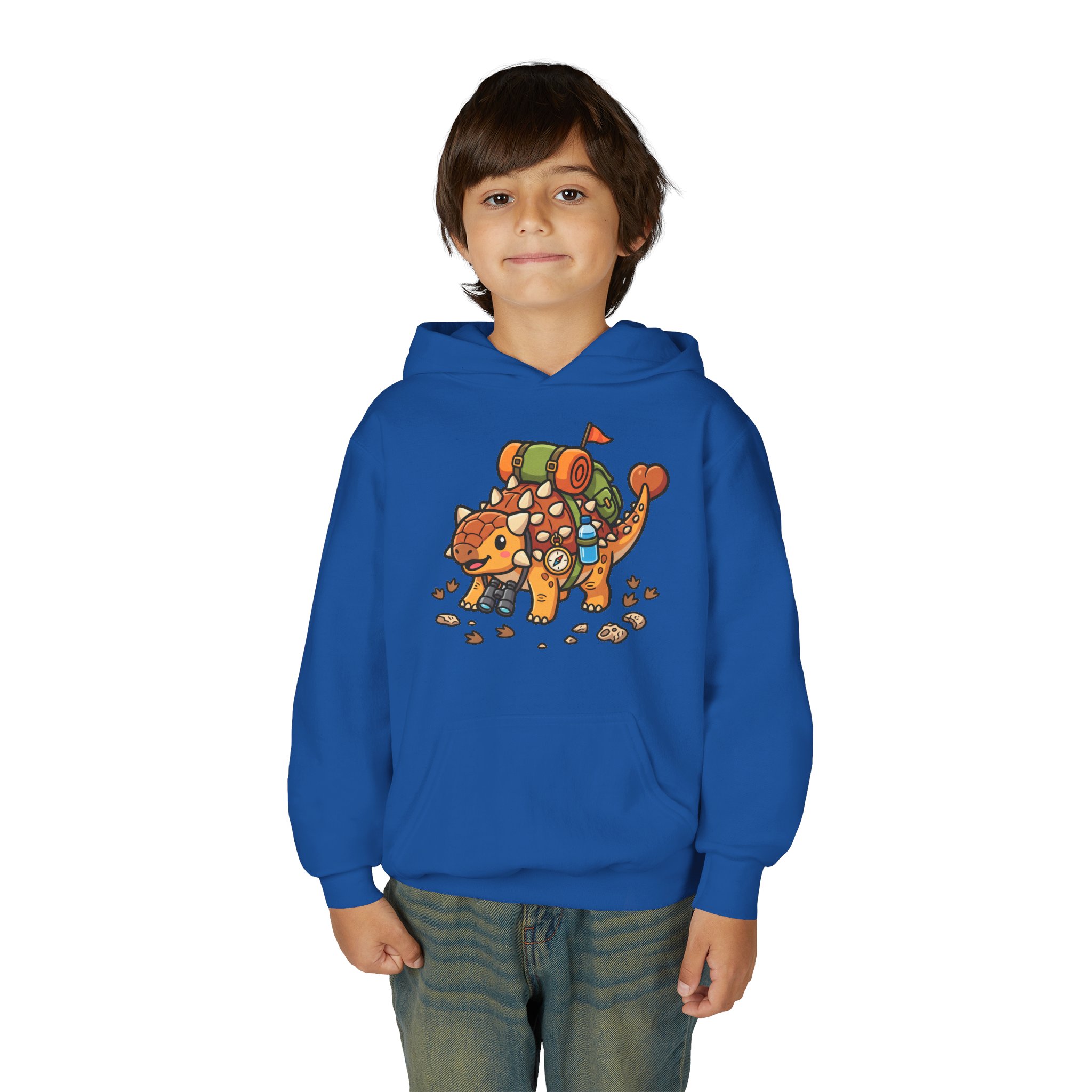 Kids Adventure Hoodie — Ankylosaurus Adventure Gear Graphic - Image 24